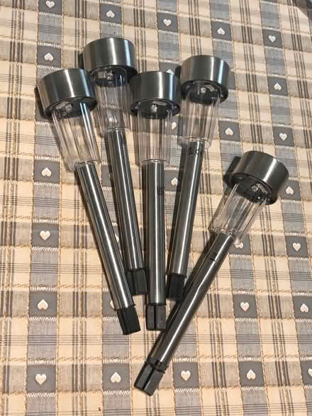 Photo of free 5 new solar garden lights (Kendal) #1