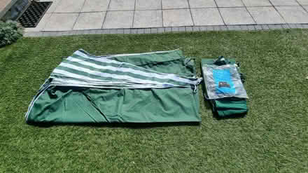 Photo of free Gazebo cover and sides Green (CO2 Colchester Central) #2