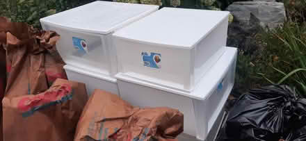 Photo of free Cutb find: Plastic stacking drawers (Bloor St W & Jane St) #1