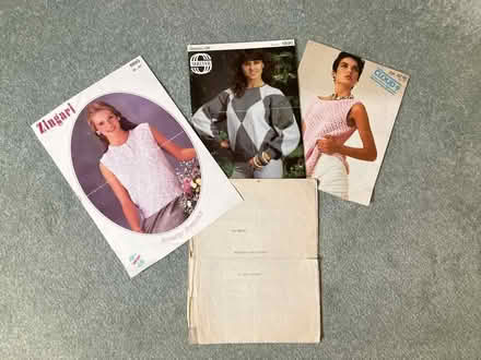 Photo of free Knitting patterns - adult (Thurton NR14) #1