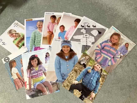 Photo of free Knitting patterns 2-13 years (Thurton NR14) #1