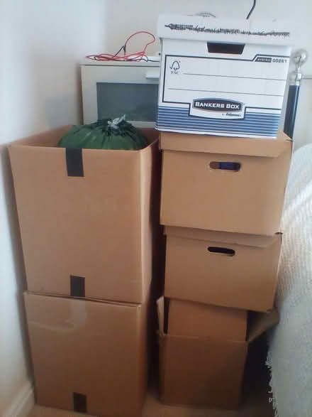 Photo of free Cardboard packing boxes (Highley WV16) #1