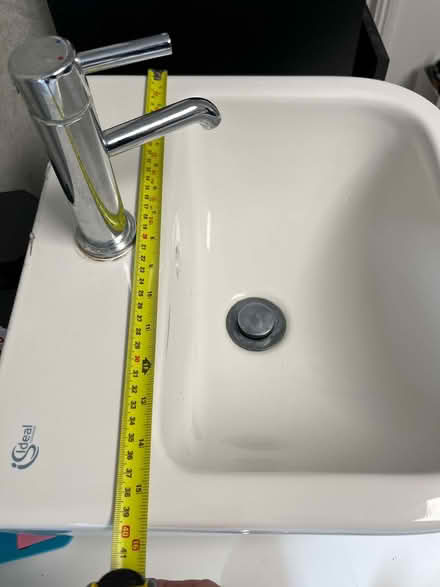 Photo of free Basin (small) with tap and hoses (Hove BN3) #3