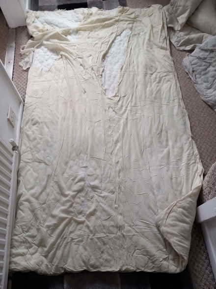 Photo of free 1 Single + 1 Double Old Duvets (Aylestone LE2) #1