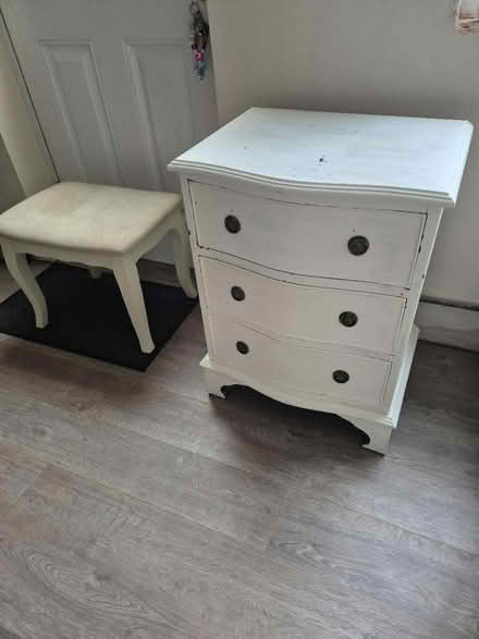 Photo of free Chest of draws and stool (CH65) #1