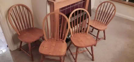 Photo of free Table and 4 chairs (Bradford on Avon BA15) #2