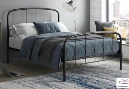 Photo of free Westbrook Black metal bed (N16) #1