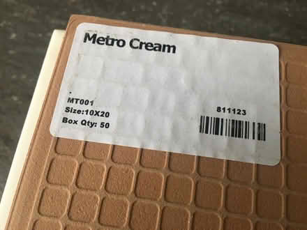 Photo of free Wall tiles - metro style in cream colour (Tanfield Lea DH9) #2
