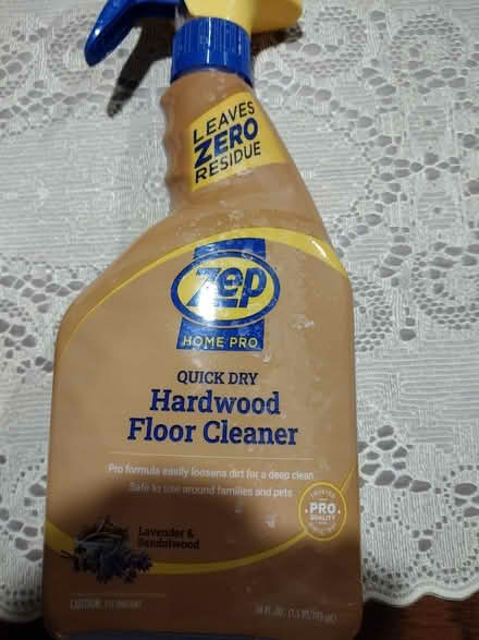 Photo of free ZEP hardwood floor cleaner (Rte 119 West of Bancroft) #1