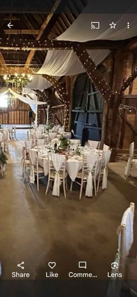 Photo of free 100 ish muslin "ribbons" (Walton on the hill) #1