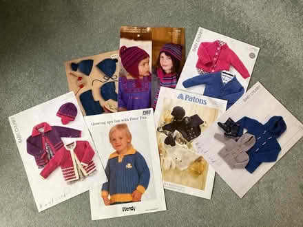 Photo of free Knitting patterns up to 7 years (Thurton NR14) #1