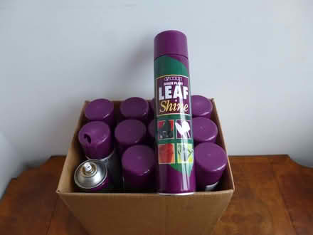 Photo of free Twelve aerosol cans of Leaf Shine for houseplants (Patchway BS34) #1