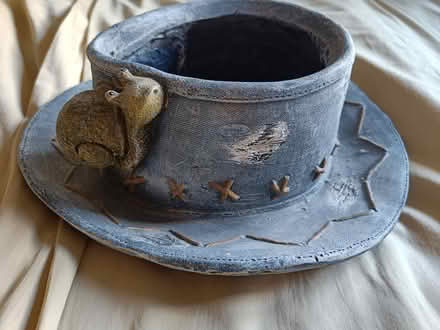 Photo of free Denim Hat Planter (Cwmbran) #3