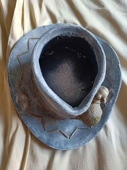 Photo of free Denim Hat Planter (Cwmbran) #1