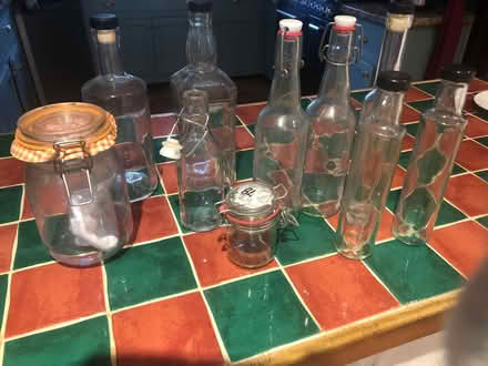 Photo of free Small collection of bottles and jars. (Whaley Thorns NG20) #1