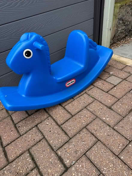 Photo of free Blue children’s rocking horse - Little Tikes (Buckhurst Hill IG9) #1