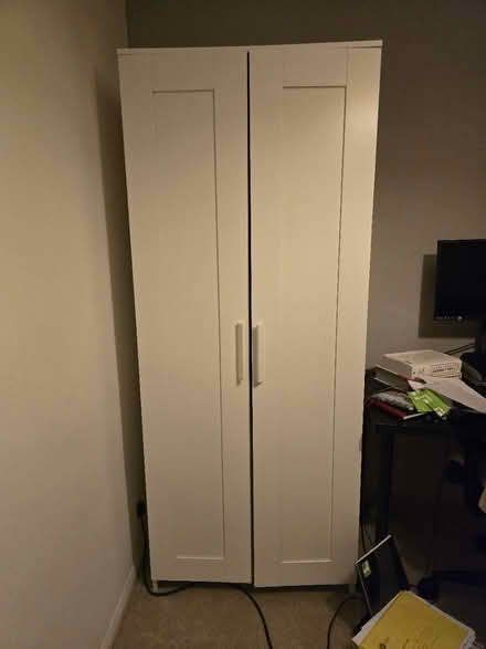Photo of free Ikea Brimnes wardrobe (white) (St Albans) #1