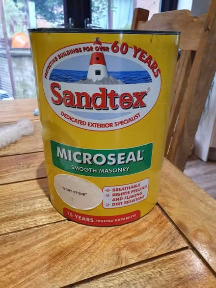Photo of free Sandtex Microseal Masonary Paint (Leyland) #1