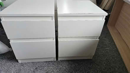 Photo of free Two Bedside Table/Drawers (Jarrow NE32 4) #1