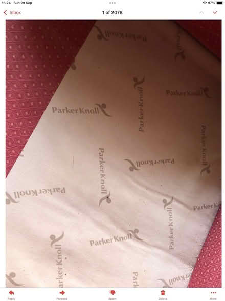 Photo of free Sofa 3 seater Parker Knoll (Flitwick MK45) #1