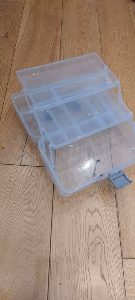 Photo of free Plastic craft box with handle (Lower Weston) #3