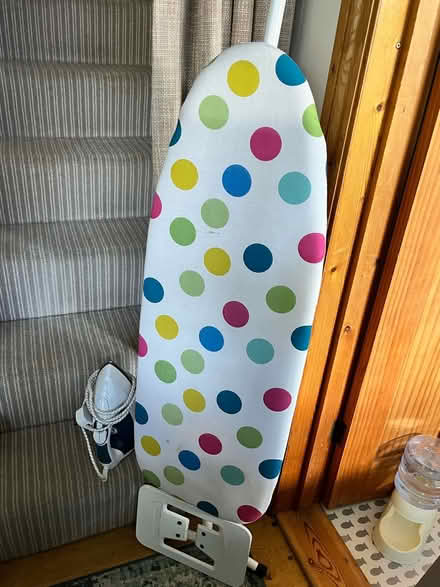 Photo of free Iron and ironing board (TN24) #1