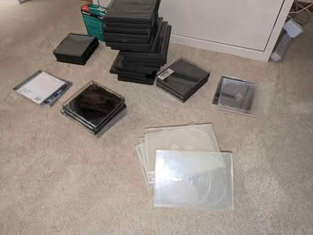 Photo of free CD & DVD cases (Near San Rafael H.S.) #2
