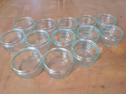 Photo of free 13 glass ramekins (Ash Green, GU12) #1