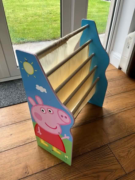 Photo of free Peppa Pig book storage unit (North of Romsey SO20) #1