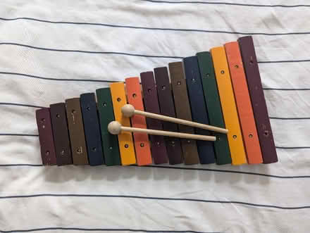 Photo of free Use wooden xylophone with beaters (SW9) #1