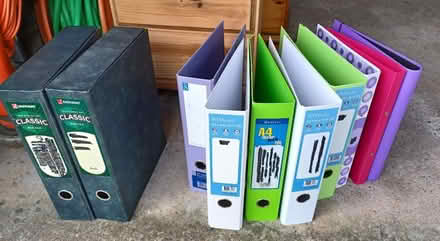 Photo of free Used folders and box files (East Kilbride) #1