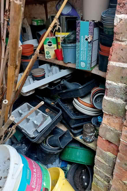 Photo of free Plastic pots various sizes and shapes (Ringmer BN8) #1