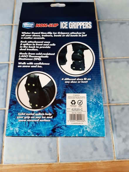 Photo of free Non-Slip Ice Grippers (Great Mole Wood SG14) #2