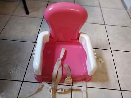 Photo of free Child's booster seat (Near NVCC) #1