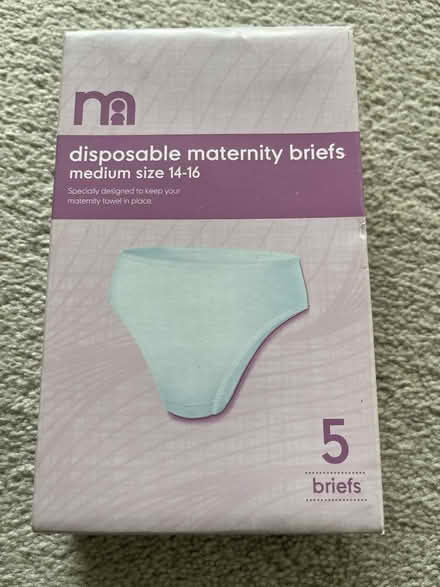 Photo of free Disposable maternity briefs (Martlesham Heath) #1