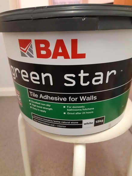 Photo of free Floor tile adhesive 15kg (Derby DE1) #2