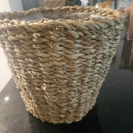 Photo of free Wicker plant pot (Orpington) #1
