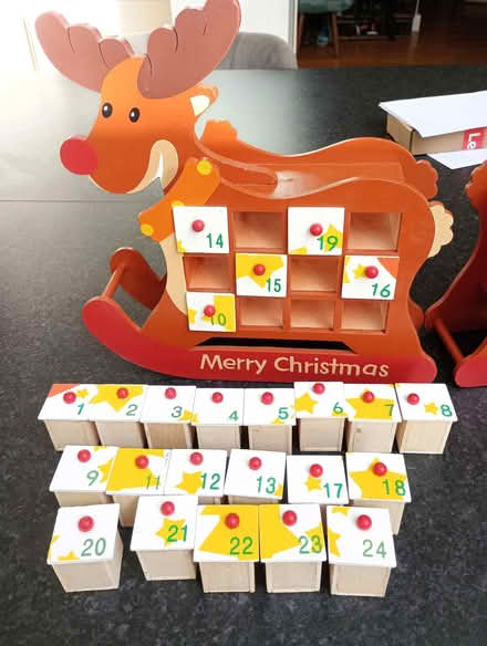Photo of free Reusable advent calendar x 2 (Maidstone ME15) #2