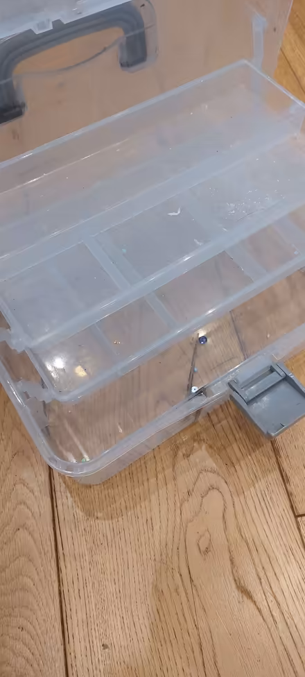 Photo of free Plastic craft box with handle (Lower Weston) #2