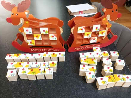 Photo of free Reusable advent calendar x 2 (Maidstone ME15) #1