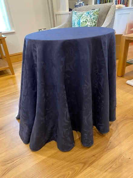 Photo of free Chipboard side table with covers (Winchcombe GL54) #2