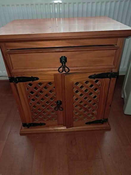 Photo of free Small wooden cabinet (Flint CH6) #1