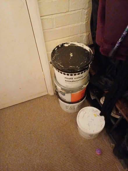 Photo of free Tubs of paint (ST2 Stoke-on-Trent) #2