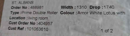 Photo of free Roller blinds (Abbots Langley WD25) #2