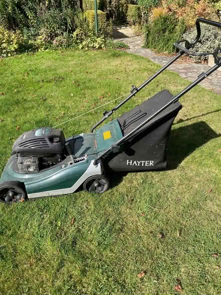 Photo of free Lawn mower - Hayter Spirit 41 petrol (The Grange EH9) #2