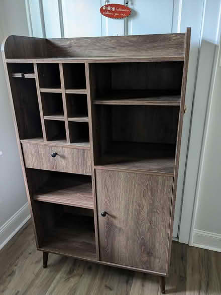 Photo of free Wine bottle and glass cabinet (Copley) #1