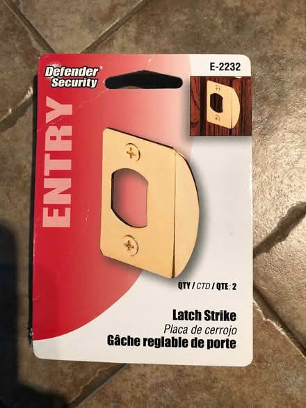 Photo of free Entry Latch Plate x2 (Aylmer Lakeview Terrace) #1