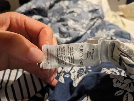 Photo of free Debenhams super king duvet set (Handsworth B20) #3
