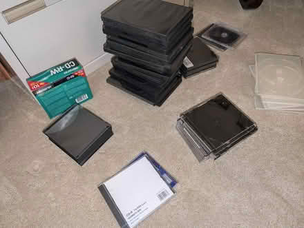 Photo of free CD & DVD cases (Near San Rafael H.S.) #1