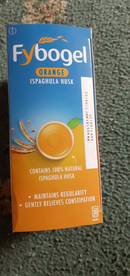Photo of free Fybogel Orange Ispaghula Husk (Wadsley Bridge S6) #1